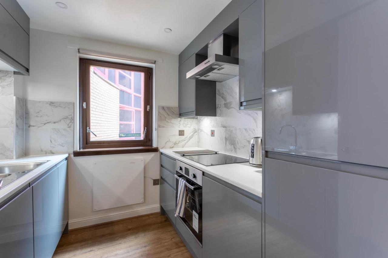 Stunning 1 Bed Merchant City Apartment With Parking Glasgow Buitenkant foto